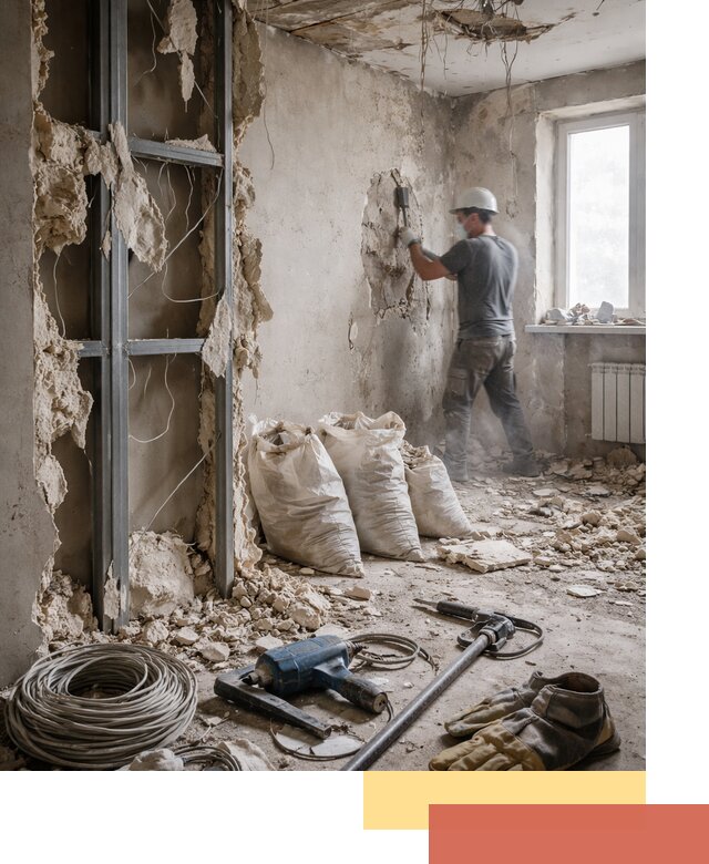 Профессиональный демонтаж зданий и конструкций в Мегионе