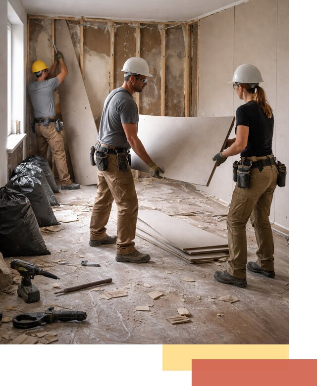 Демонтаж стеновых панелей в Мегионе быстро и аккуратно