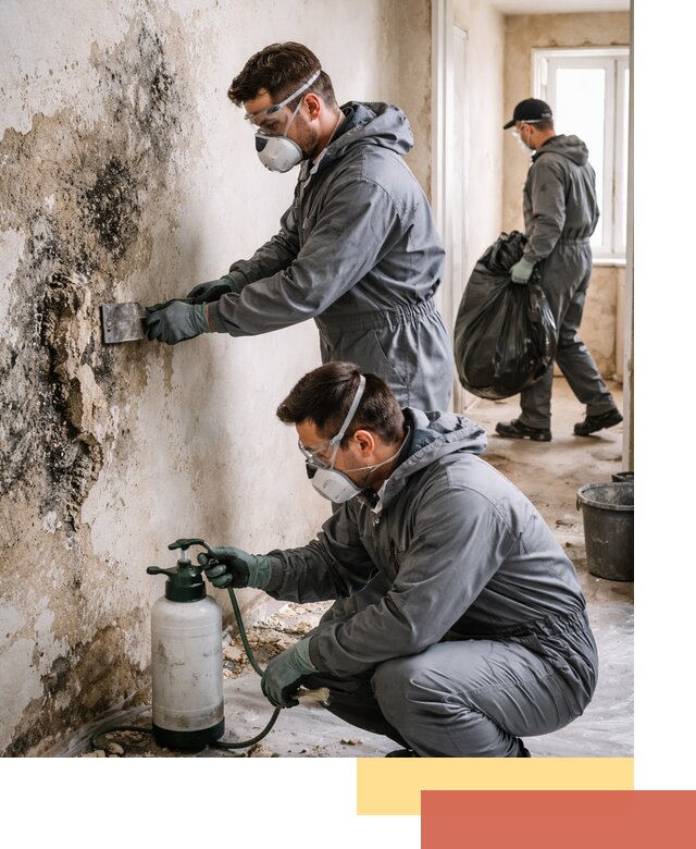 Удаление плесени со стен профессионально в Мегионе