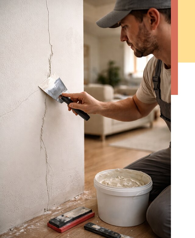 Заделка трещин и сколов в Мегионе от 2554 руб. — быстро и недорого | ОТДЕЛОЧНИК-Мго