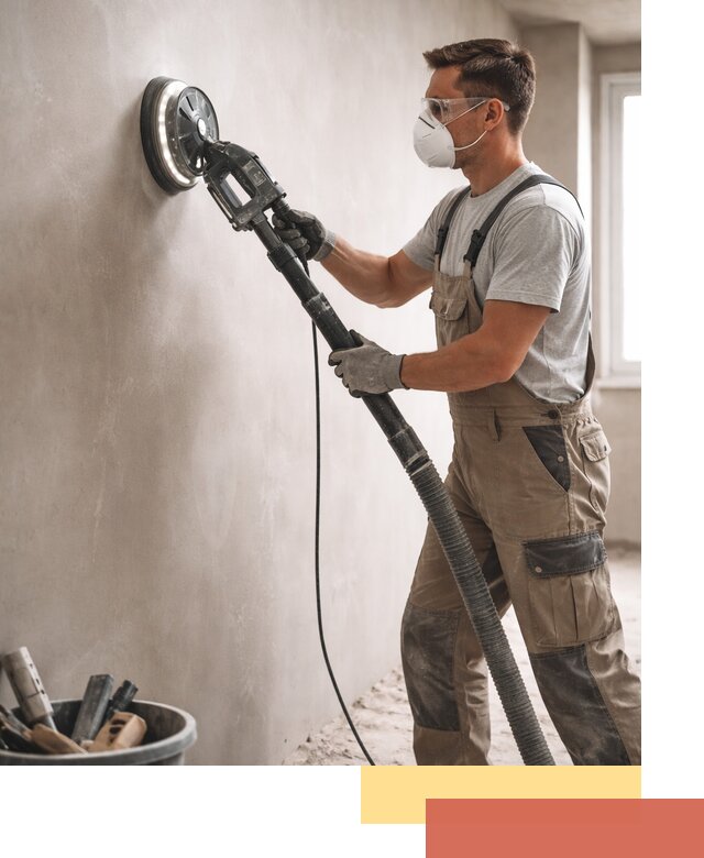 Профессиональная шлифовка стен в Мегионе быстро и качественно