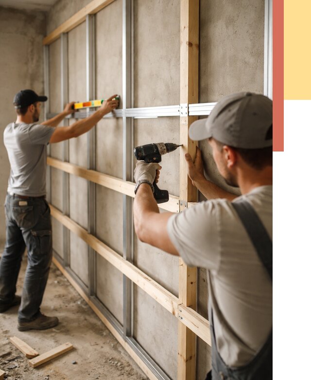 Устройство обрешетки под панели в Мегионе от 2189 руб. — монтаж под ключ | ОТДЕЛОЧНИК-Мго