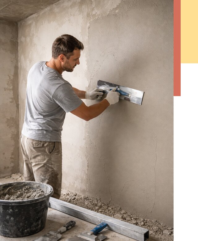 Штукатурка стен без маяков в Мегионе от 7506 руб/м2 — услуги и цена | ОТДЕЛОЧНИК-Мго