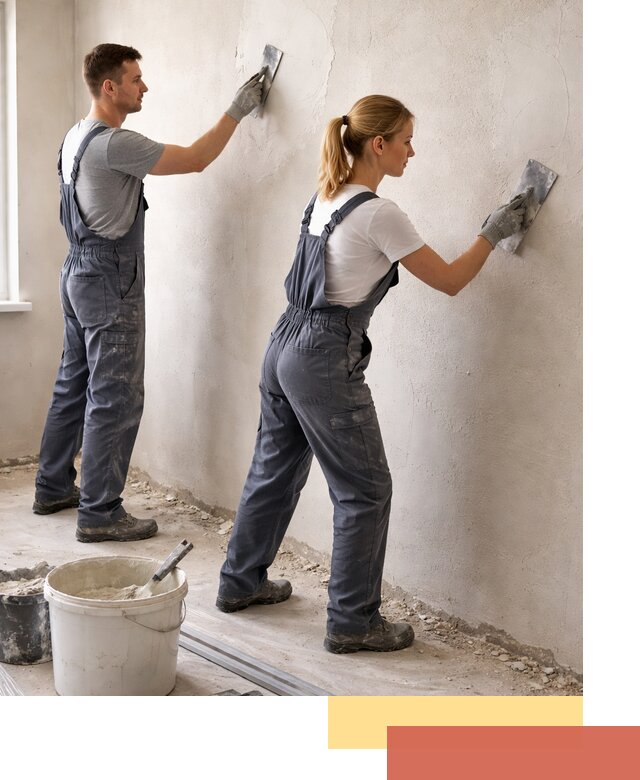 Штукатурка стен под обои в Мегионе профессионально и быстро