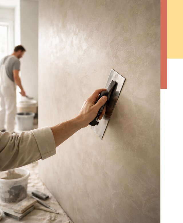 Венецианская штукатурка в Мегионе от 3649 руб/м² — нанесение стен под ключ | ОТДЕЛОЧНИК-Мго