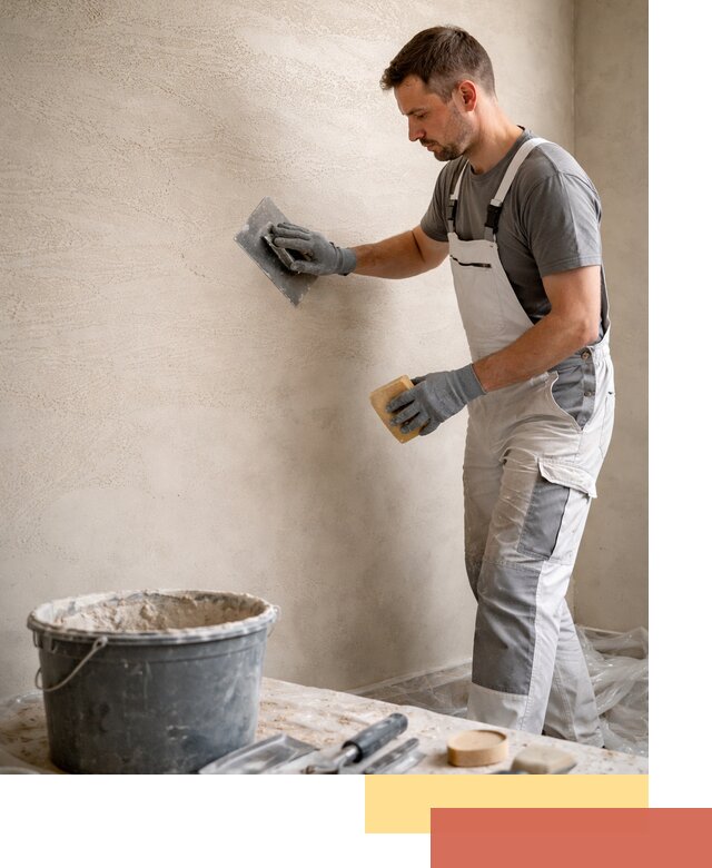 Декоративная штукатурка травертин в Мегионе для стен и потолков