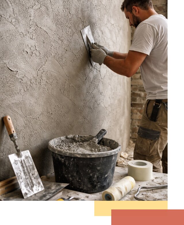 Декоративная штукатурка лофт в Мегионе — отделка стен и потолков