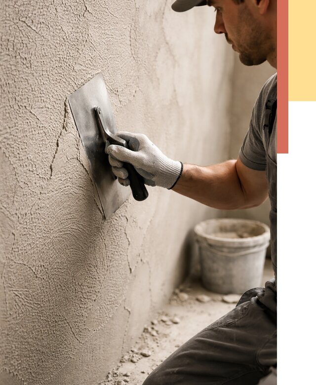 Структурная штукатурка стен в Мегионе от 4691 руб. под ключ | ОТДЕЛОЧНИК-Мго