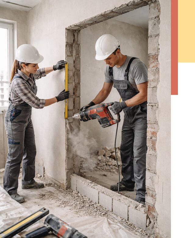 Создание проемов в стенах в Мегионе от 6776 руб. — алмазная резка и расширение | ОТДЕЛОЧНИК-Мго