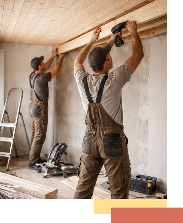 Монтаж потолка из вагонки в Мегионе профессионально и аккуратно