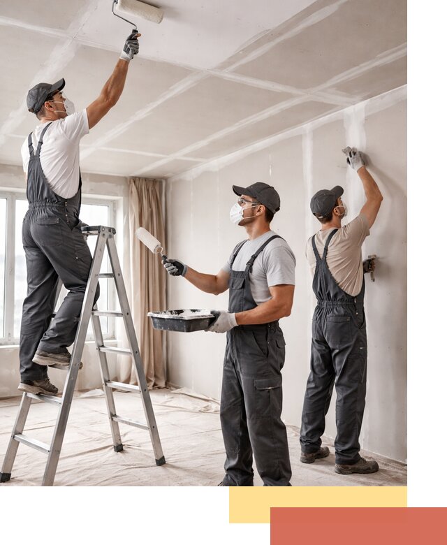 Покраска потолка из гипсокартона в Мегионе качественно и недорого