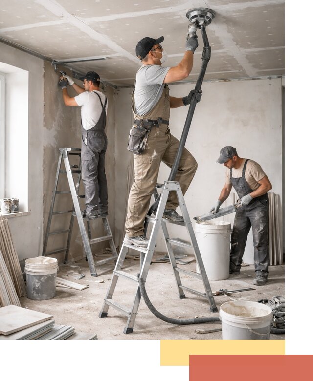 Ремонт потолка из гипсокартона в Мегионе: быстрый и качественный монтаж